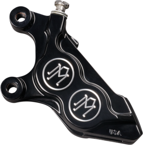 4-piston Caliper Black, Contrast Cut