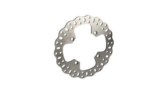 Supercross Contour Series Brake Rotors Silver, Stainless Steel