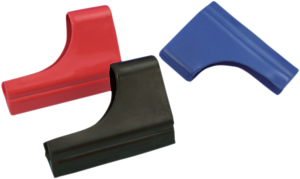 Finger Visor Wipers Black, Blue, Red