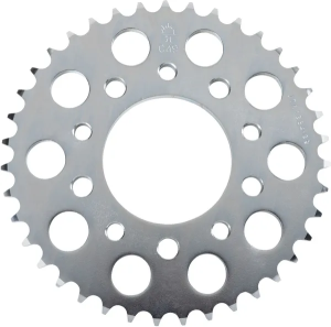 JT SPROCKETS Acél hátsó lánckerék, természetes színű 