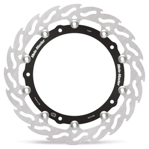 Flame sorozat – lebegő rotor, fekete, ezüst, nordicamoto.ro