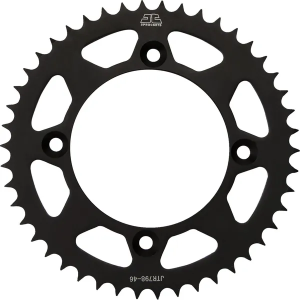 JT SPROCKETS hátsó lánckerék, fekete , nordicamoto.ro
