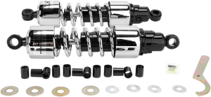 412 Series Cruiser Shocks Black, Chrome