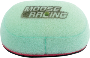 MOOSE RACING precíziós, előolajozott légszűrő, zöld, 2, nordicamoto.ro