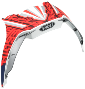 SHOEI XSPR3 matt piros hátsó sisakstabilizátor kiegészítő, 1, nordicamoto.ro