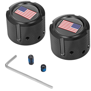 Front Axle Nut Cover Black, 2, nordicamoto.ro