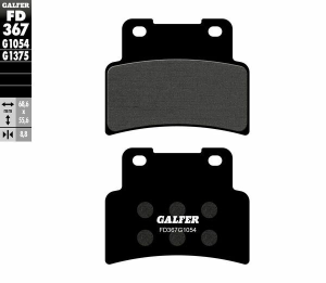 Semi-metallic Brake Pads