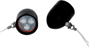 Cool Magic Billet Bullet Led Driving Light Black, 1, nordicamoto.ro