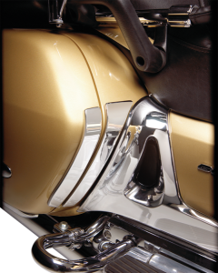 Rear Saddlebag Trim Silver