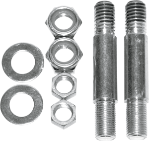 Handlebar Riser Mounting Kit Silver