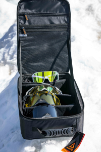 AMOQ Hardshell Goggle Bag Black/Orange, 2, nordicamoto.ro