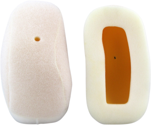 Habszivacsos légszűrő, fehér 