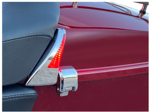 Sequential Tour Pak Seat Back Rest Led Lights White
