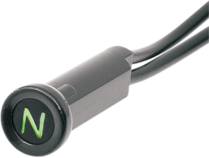 Snap-in Indicator Light Black, 1, nordicamoto.ro