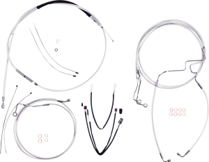 Sterling Chromite Ii® Designer Handlebar Installation Kit Silver
