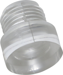 Clear Timing Hole Plug Clear