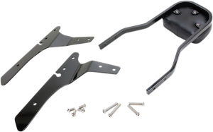 Square Sissy Bar Black