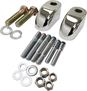 Handlebar Riser Adapter/extension Silver, 1, nordicamoto.ro