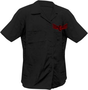 Crooked Piston Shirt Black