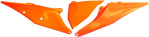 KTM 2020–2023 UFO fekete oldalsó burkolatok, 3, nordicamoto.ro