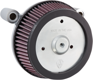 Big Sucker Air Filter Kit Accepts 8(r) Round Aftermarket Covers Only Red