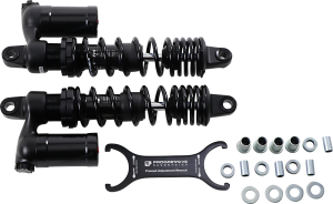 970 Series Piggyback Shocks Black, 1, nordicamoto.ro