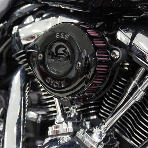 Mini Teardrop Stealth Air Cleaner Kit Black
