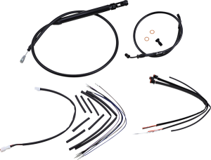 Jail Bar Cable Kit Black