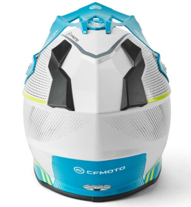 CFMOTO MX / ENDURO gyermek motokrossz sisak – fehér / kék, M méret, 4, nordicamoto.ro