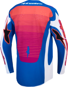 Alpinestars Techstar Maven póló, rózsaszín/kék/fehér, L-es méret, 3, nordicamoto.ro