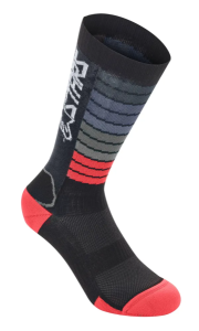 Sosete MTB Alpinestars Drop 22 Black/Bright Red large, 1, nordicamoto.ro