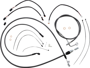 Karbonfibr Designer Handlebar Installation Kit Silver