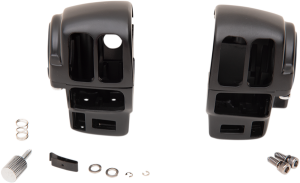 Handlebar Switch Housing Kit Black