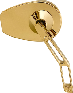 Micro Mirror W/v2 Cut-out Stem Black, 1, nordicamoto.ro