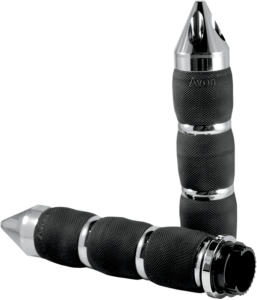 Spike Air Cushioned Grips Black, 1, nordicamoto.ro