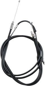 Black Vinyl Extended Throttle Cable Black
