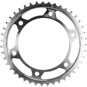 JT SPROCKETS Acél hátsó lánckerék, ezüst színű , nordicamoto.ro