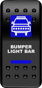 Rocker Switch Black 