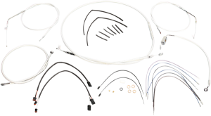 Sterling Chromite Ii® Designer Handlebar Installation Kit Silver, 3, nordicamoto.ro
