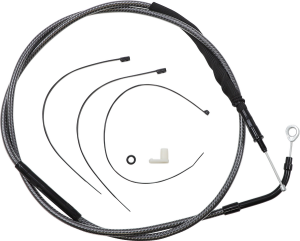 High-efficiency Polished Karbonfibr Clutch Cable Silver