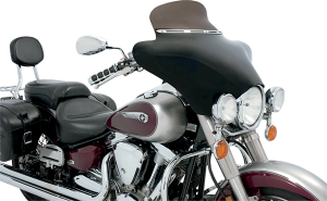 Slotted Stainless Steel Batwing Fairing Trim Chrome, Polished, 2, nordicamoto.ro
