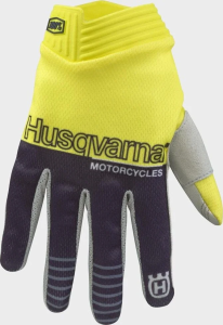 HUSQVARNA ITRACK RAILED sárga L/7 gyermekkesztyű, 4, nordicamoto.ro