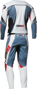 Pantaloni Thor Pulse 03 Le Steel/Red 30, 2, nordicamoto.ro