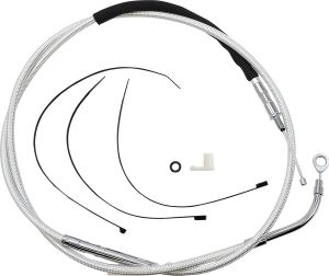 High-efficiency Braided Sterling Chromite Ii® Clutch Cable Silver, 1, nordicamoto.ro