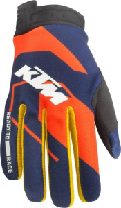 KTM Gravity-FX kesztyű, kék/narancssárga, L/10, 4, nordicamoto.ro