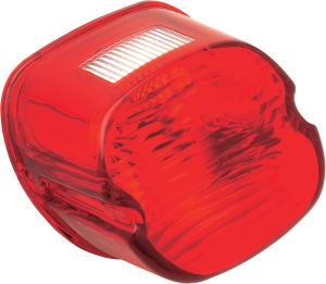 Laydown Taillight Lens With Top Tag Window Red, 2, nordicamoto.ro