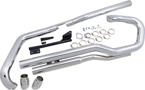 Speedster Slashdown Exhaust System Chrome, 1, nordicamoto.ro