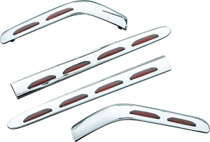 Lighted Saddlebag Molding Red