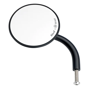 Utility Mirror Round Short Arm Black, 1, nordicamoto.ro