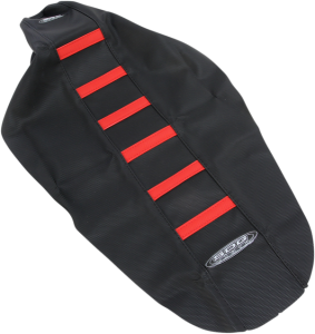 6-rib Gripper Seat Cover Black, 2, nordicamoto.ro